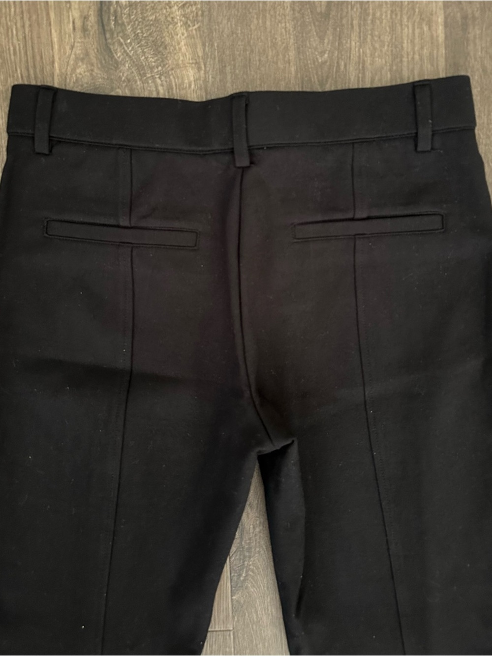Mario Serrani Black Slim Dress Pants - Picture 4 of 5